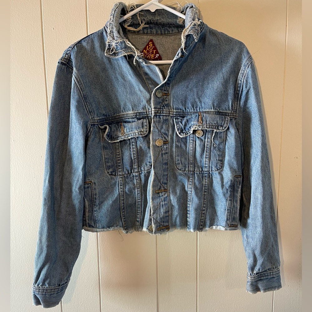 Cropped Denim Jacket